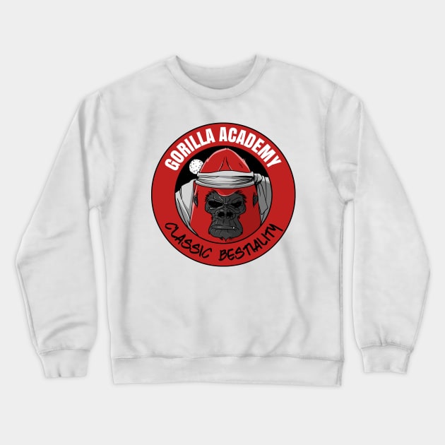 Gorilla Academy Crewneck Sweatshirt by TomiAx